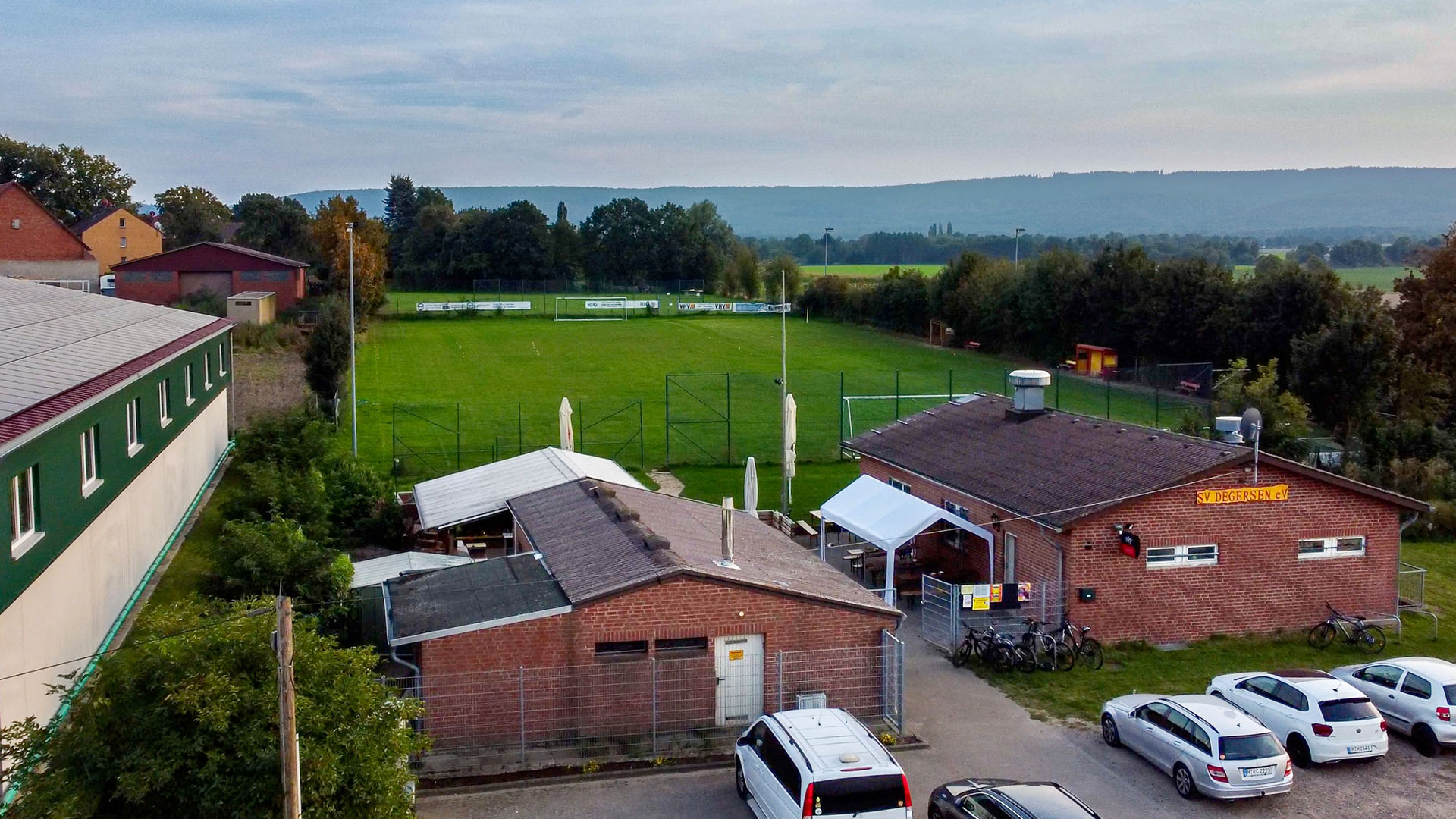 Die Sportanlage vom SV Degersen